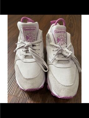 Reebok x Cardi B Sneakers with Purple Accents